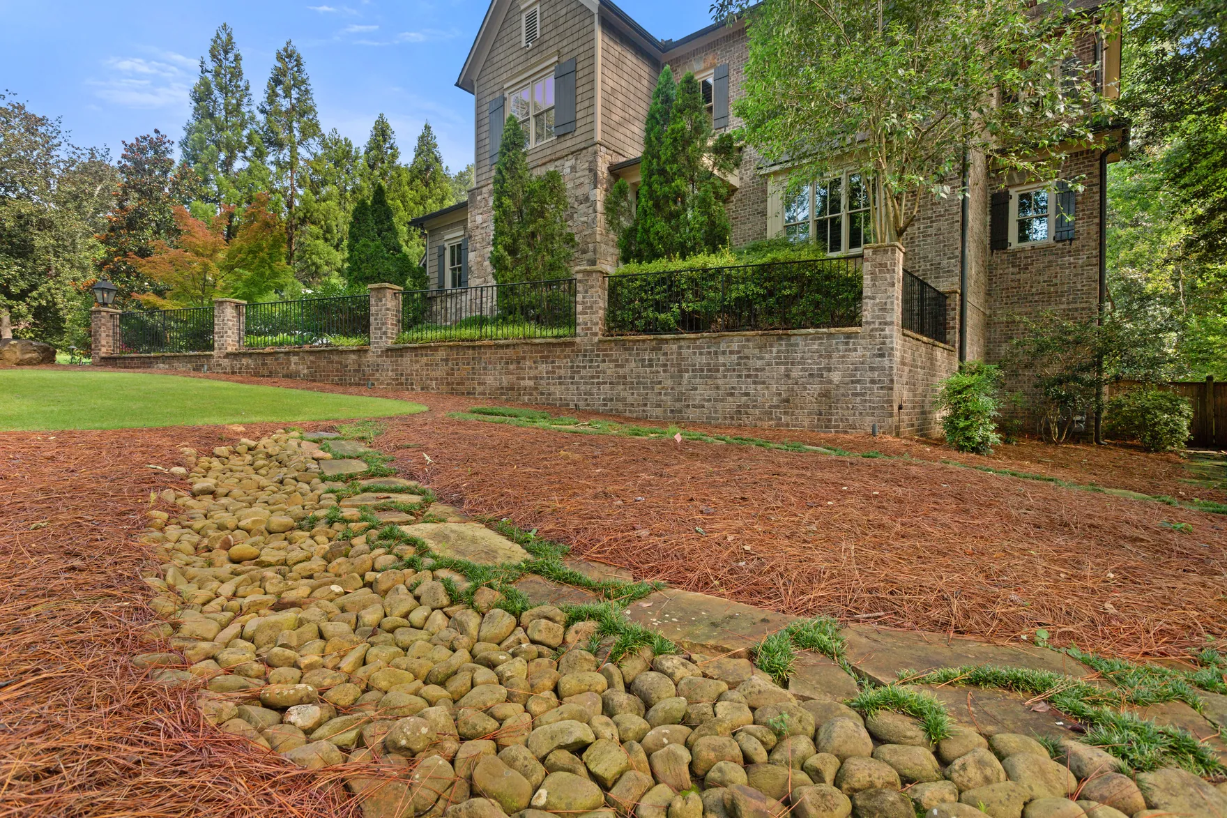 Dry creek bed